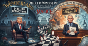 Malice in Wonderland: Fauci Contempt vs. Trump Support